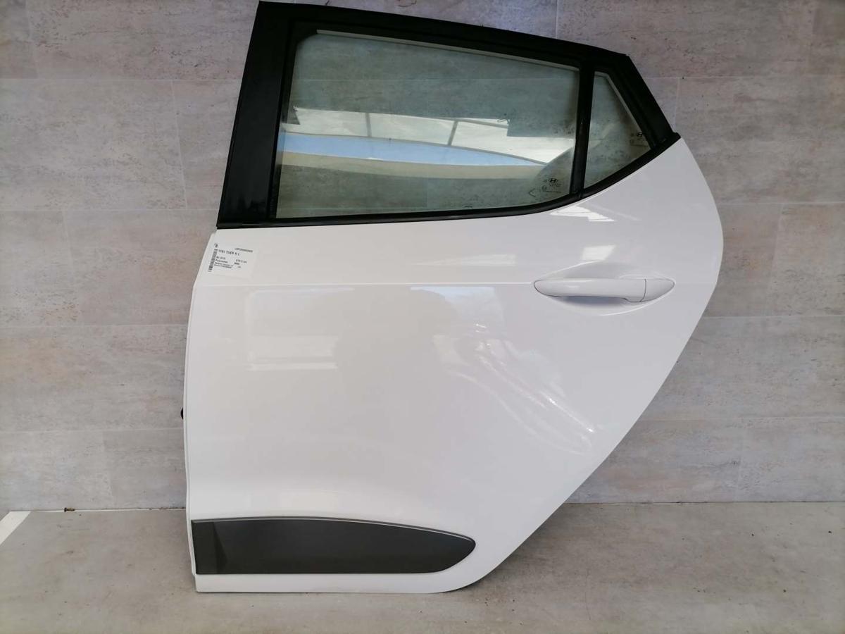 Hyundai I10 IA original T&uuml;r hinten links Polarweiss BMS Bj.2016